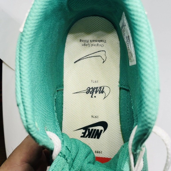 Nike Court Legacy Canvas Mid Top S50 - US Men's Size 8, Noble Green DM3363 300 - Picture 7 of 10